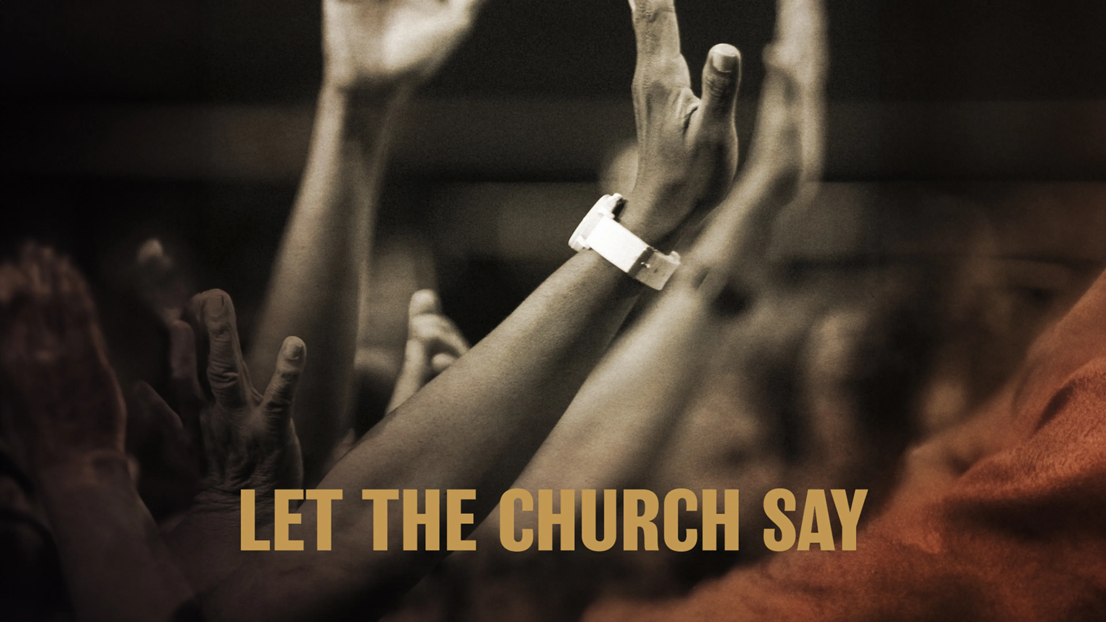 Let the Church Say poster